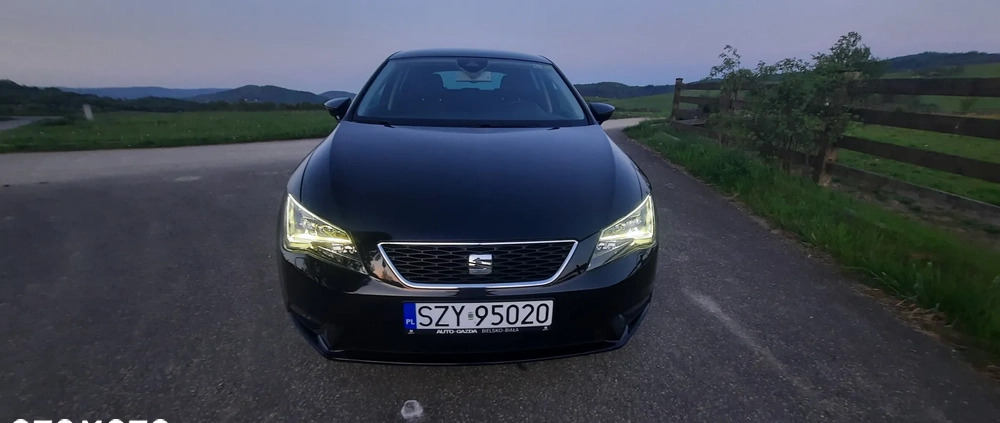 Seat Leon cena 44900 przebieg: 137750, rok produkcji 2014 z Żywiec małe 301